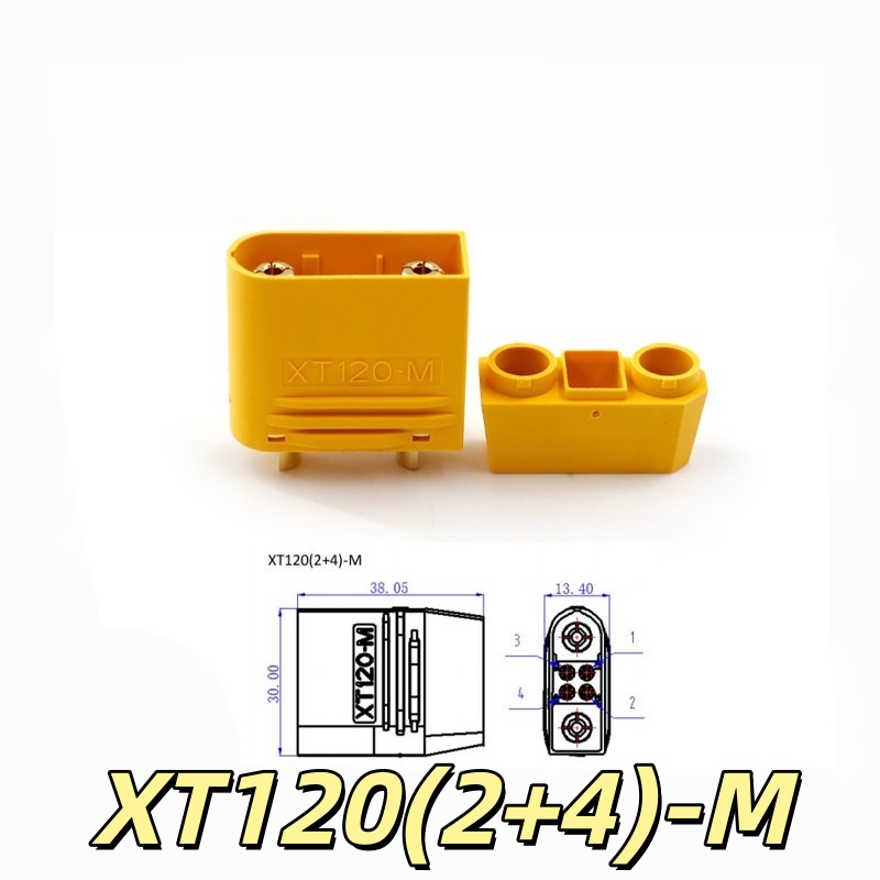 Conector Amass Original XT120( - Drone Battery High Voltage avaliação e preço