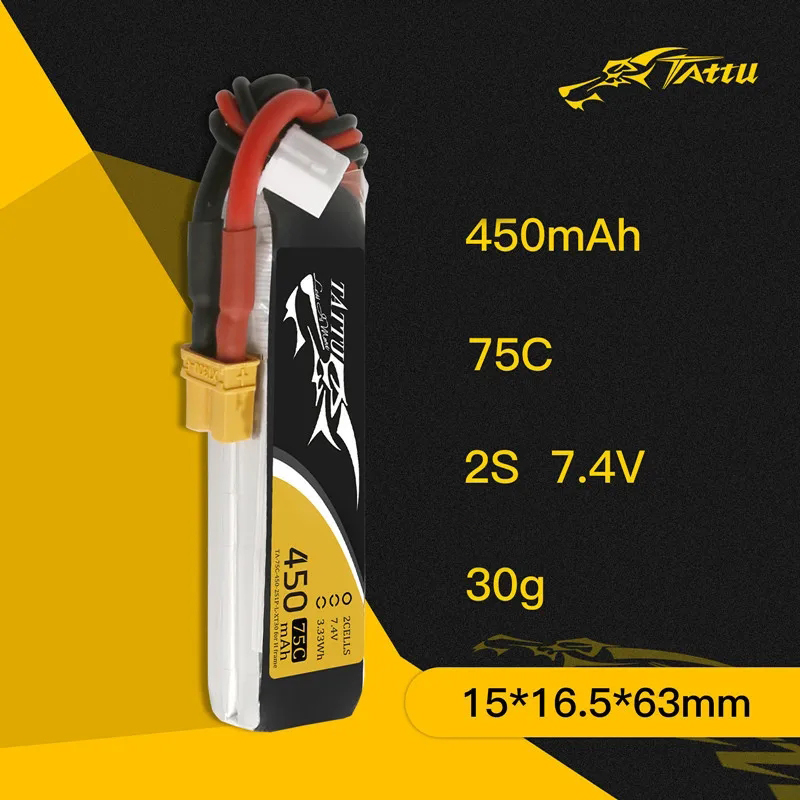 3 pçs nova tattu 450/500/550ma - Drone Battery 3S avaliação e preço